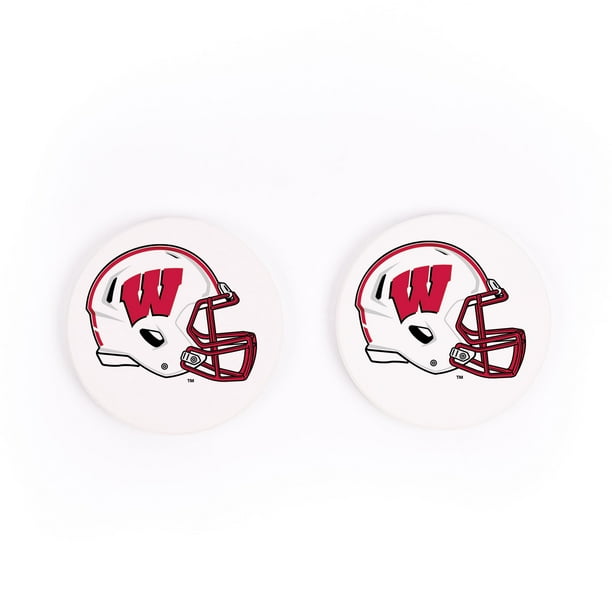 University of Wisconsin Badgers Logo 4 x 4 Absorbent Ceramic Coasters Pack of 4 University of Wisconsin Badgers Logo 4 x 4 Absorbent Ceramic Coasters Pack of 4